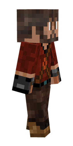 Black skin: body, right side render