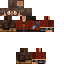 Black skin: raw texture render