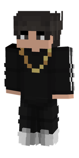 Black skin: body, front render