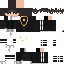 Black skin: raw texture render