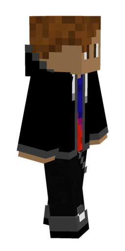 Black skin: body, right side render