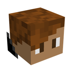 Black skin: head render