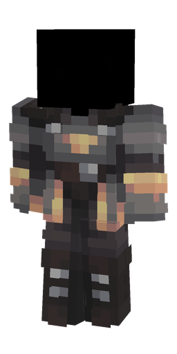 Black skin: body, front render