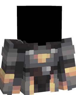 Black skin: bust render