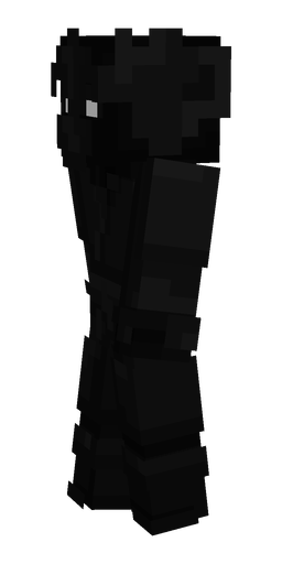 Black skin: body, left side render