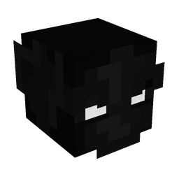Black skin: head render