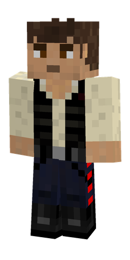 Black skin: body, front render