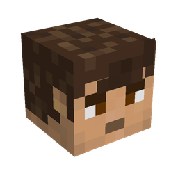 Black skin: head render