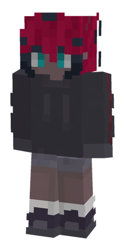 Black skin: body, front render
