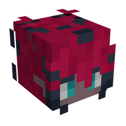 Black skin: head render