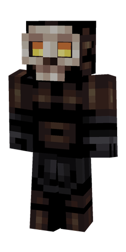 Black skin: body, front render