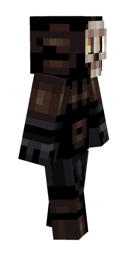Black skin: body, right side render