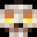 Black skin: face render