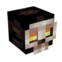 Black skin: head render