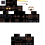 Black skin: raw texture render