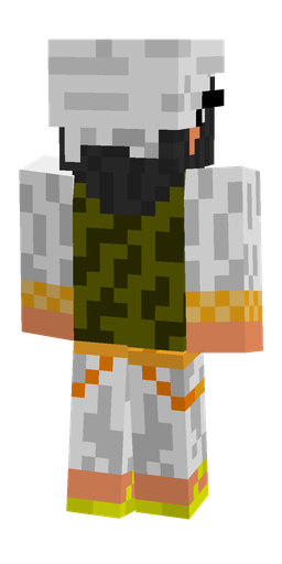 Classic skin: body, back render