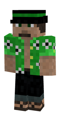 Black skin: body, front render