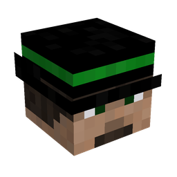 Black skin: head render