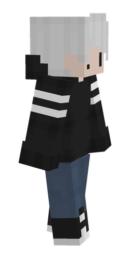 Black skin: body, right side render