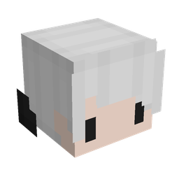 Black skin: head render