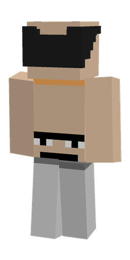Classic skin: body, back render
