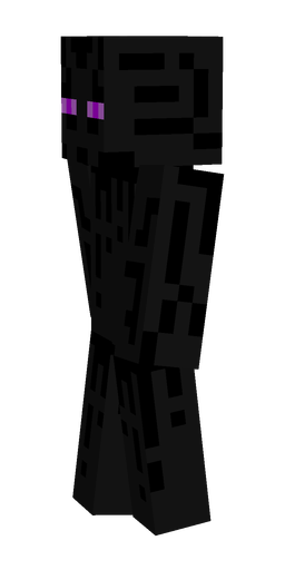 Black skin: body, left side render