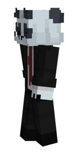Black skin: body, left side render