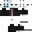 Black skin: raw texture render