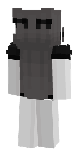 Black skin: body, back render