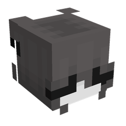 Black skin: head render