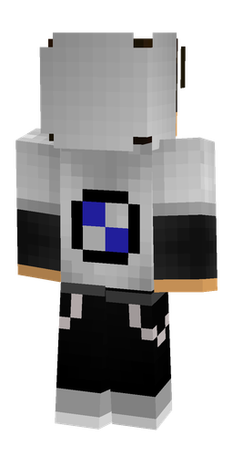 Black skin: body, back render