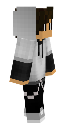 Black skin: body, right side render