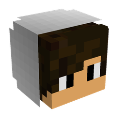 Black skin: head render
