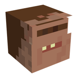 Brown skin: head render