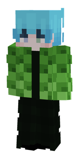Black skin: body, front render