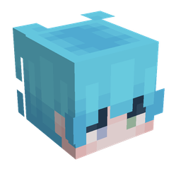 Black skin: head render