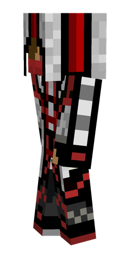 Black skin: body, left side render
