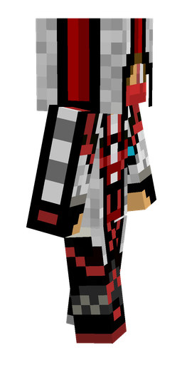 Black skin: body, right side render
