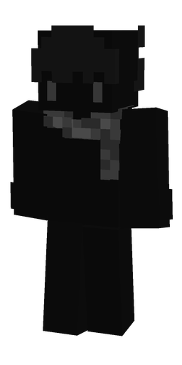 Black skin: body, front render