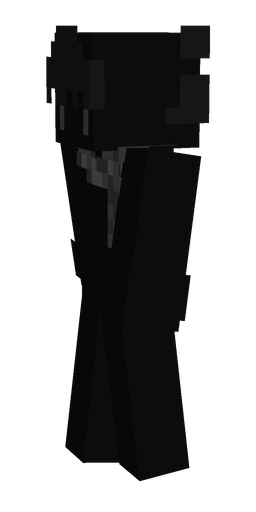 Black skin: body, left side render