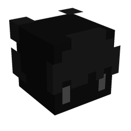 Black skin: head render