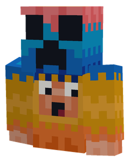 Blue skin: bust render
