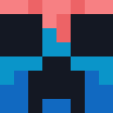 Blue skin: face render