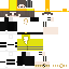Black skin: raw texture render