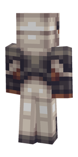 Classic skin: body, back render