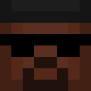 Black skin: face render