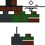 Black skin: raw texture render