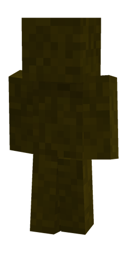 Black skin: body, back render