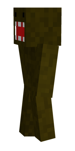 Black skin: body, left side render