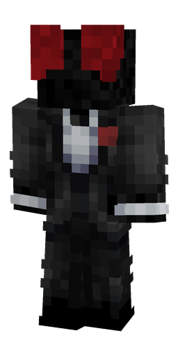 Black skin: body, front render